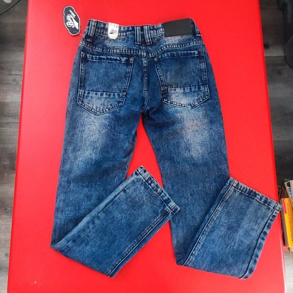 Billy Wear Jeans slim distressed blue boy's size 14 NWT - Picture 3 of 12